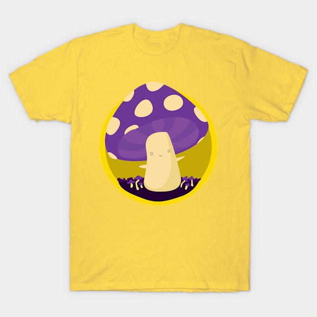 Intersex Pride Mushroom T-Shirt by plotDriving-NPC